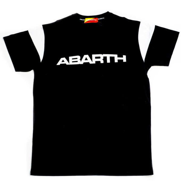 T-Shirt Abarth Inserti a Contrasto